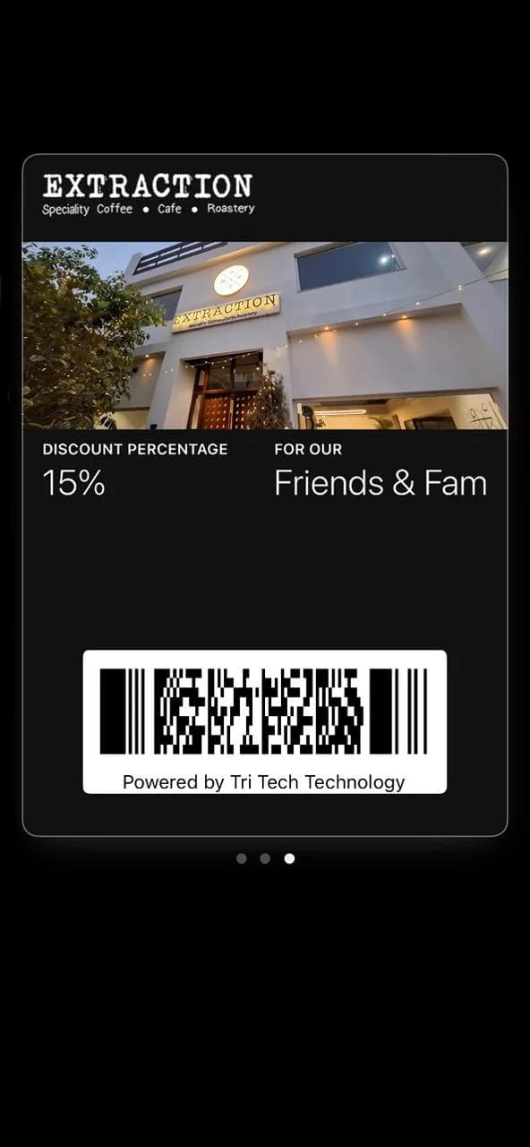Extraction Member Card